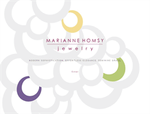 Tablet Screenshot of mariannehomsy.com